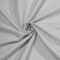 6 ft SILVER FITTED POLYESTER TABLE COVER Light Gray Party Tradeshow Tablecloths